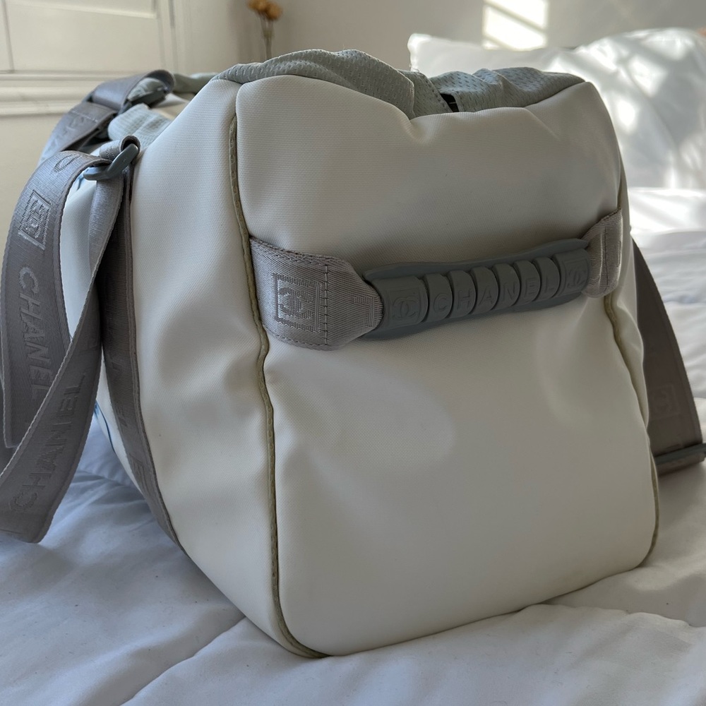 Chanel Sports Camellia Duffle Bag - Picture 5 of 16